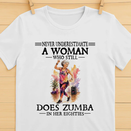 Never Underestimate A Woman Who Still Does Zumba In Her 80s
