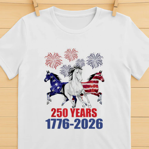 250 Years 1776-2026 Horses