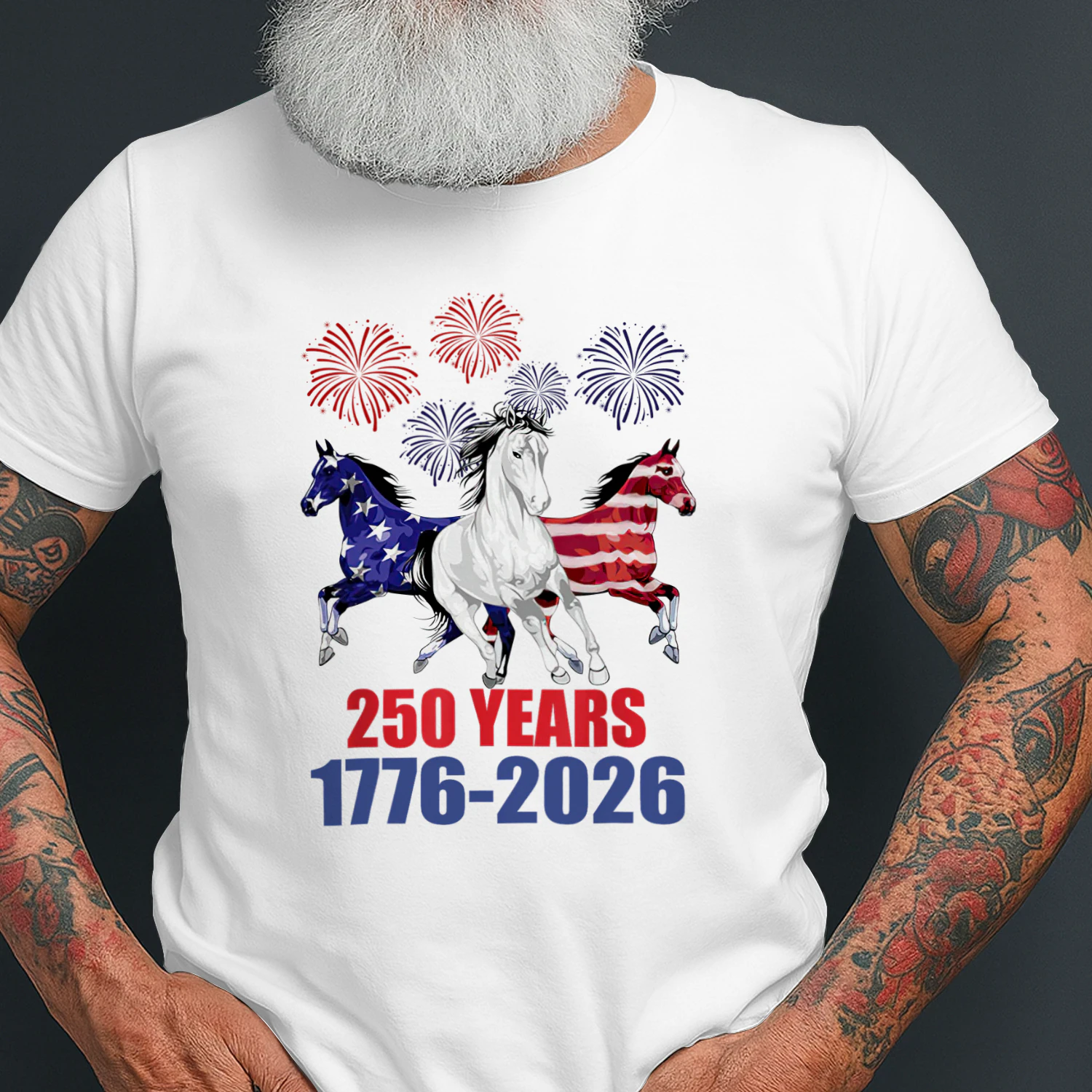 250 Years 1776-2026 Horses