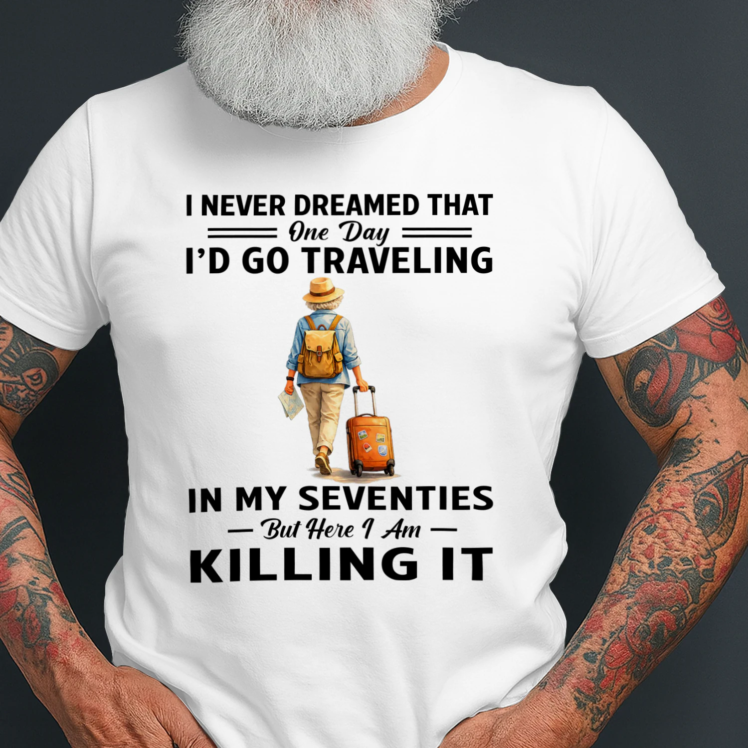 I Never Dreamed That One Day I'd Go Travelling 70s