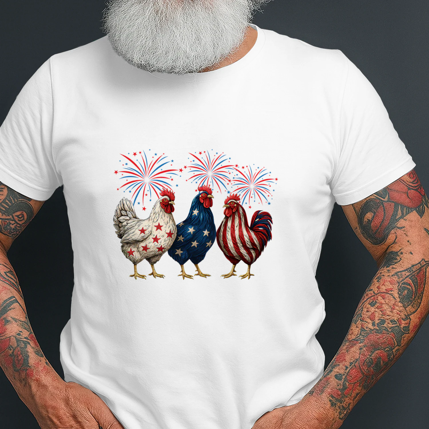 4th Of July Chickens