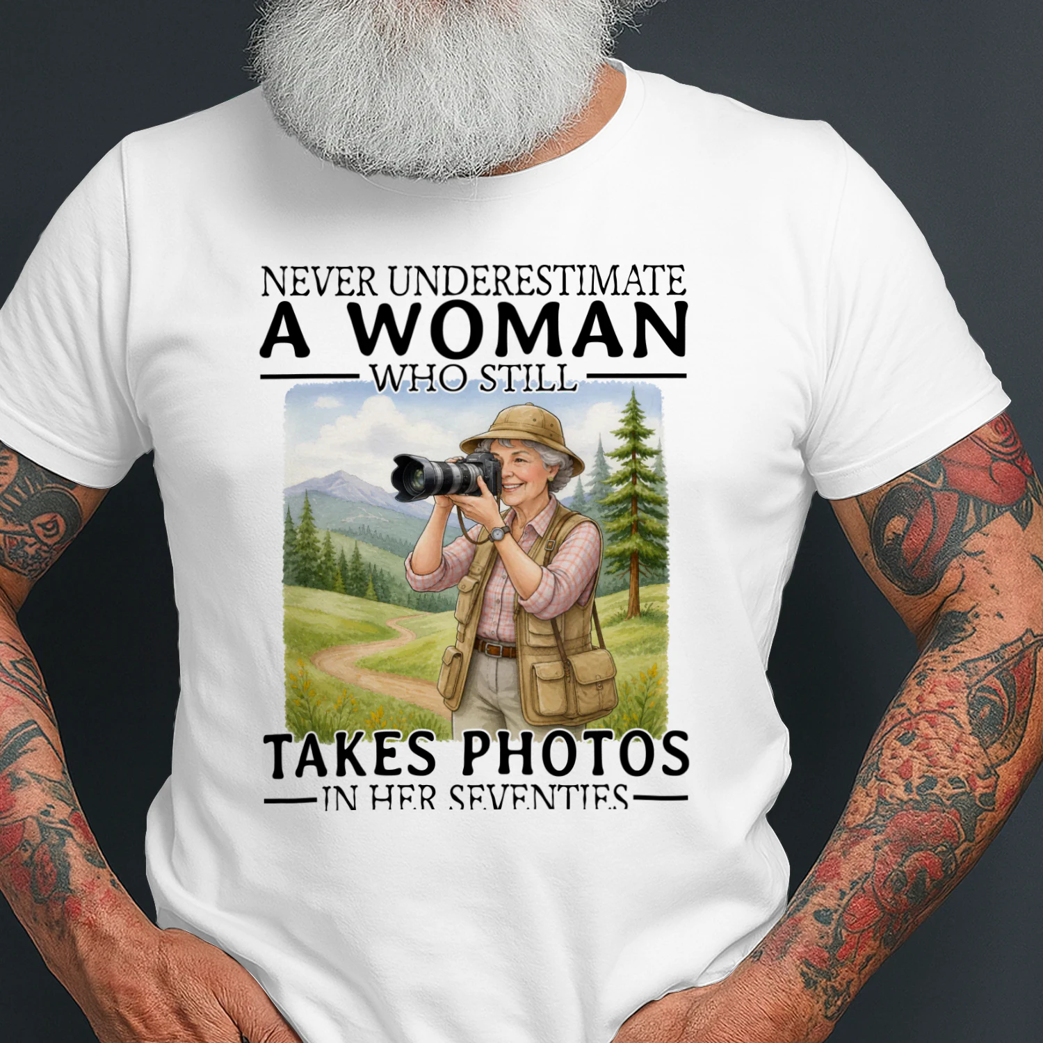 Never Underestimate A Woman Takes Photos 70s
