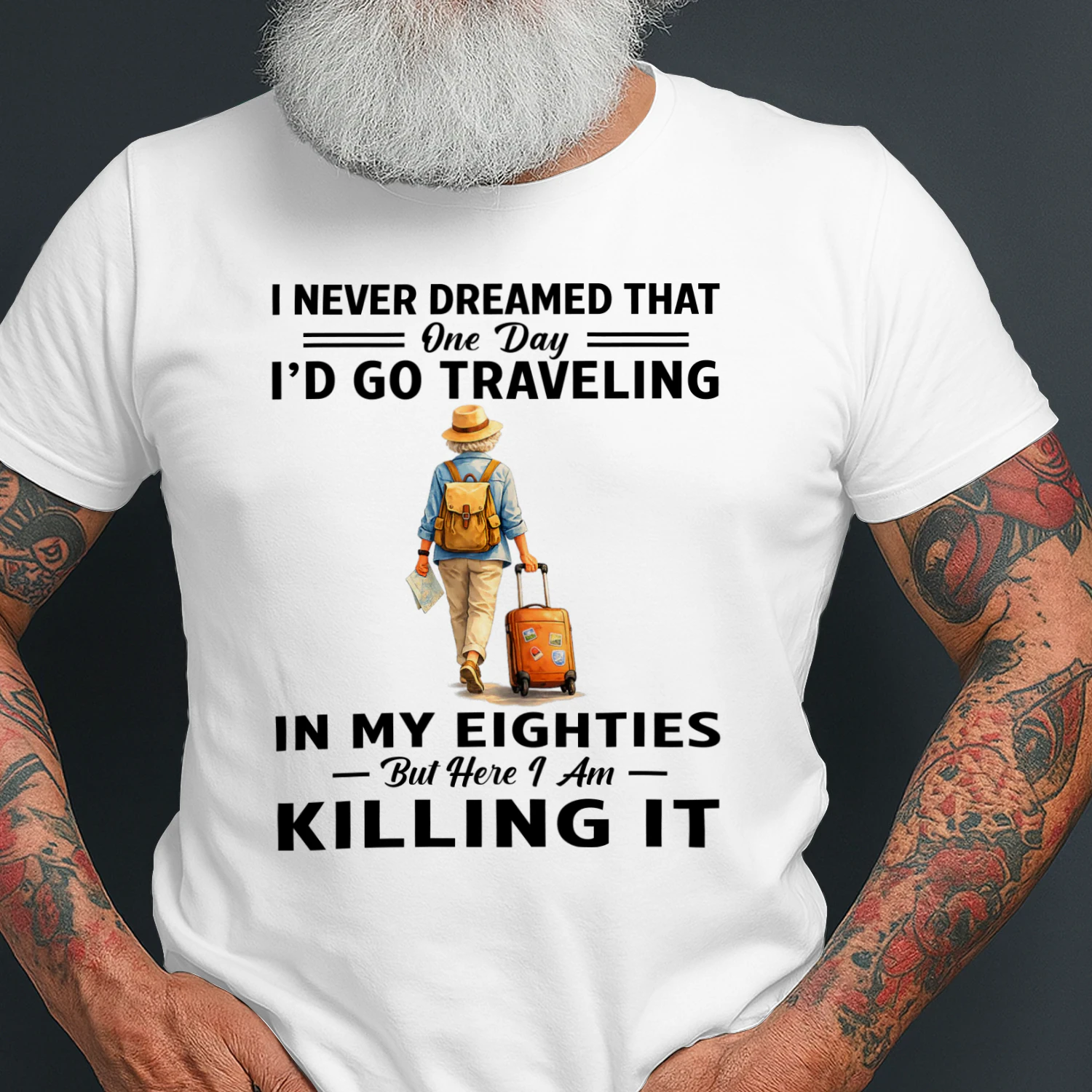 I Never Dreamed That One Day I'd Go Travelling 80s