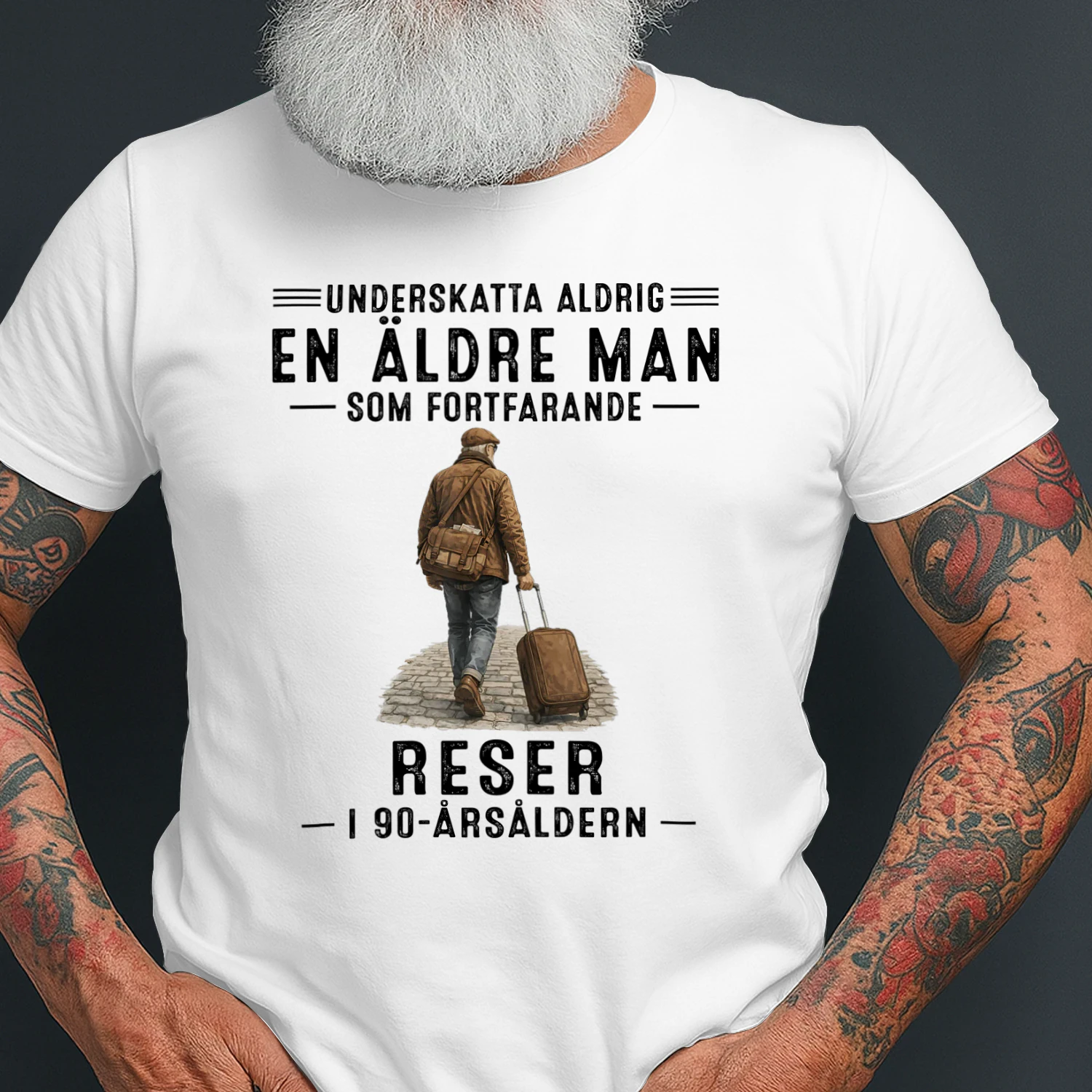 UNDERSKATTA ALDRIG EN ALDRE MAN 90