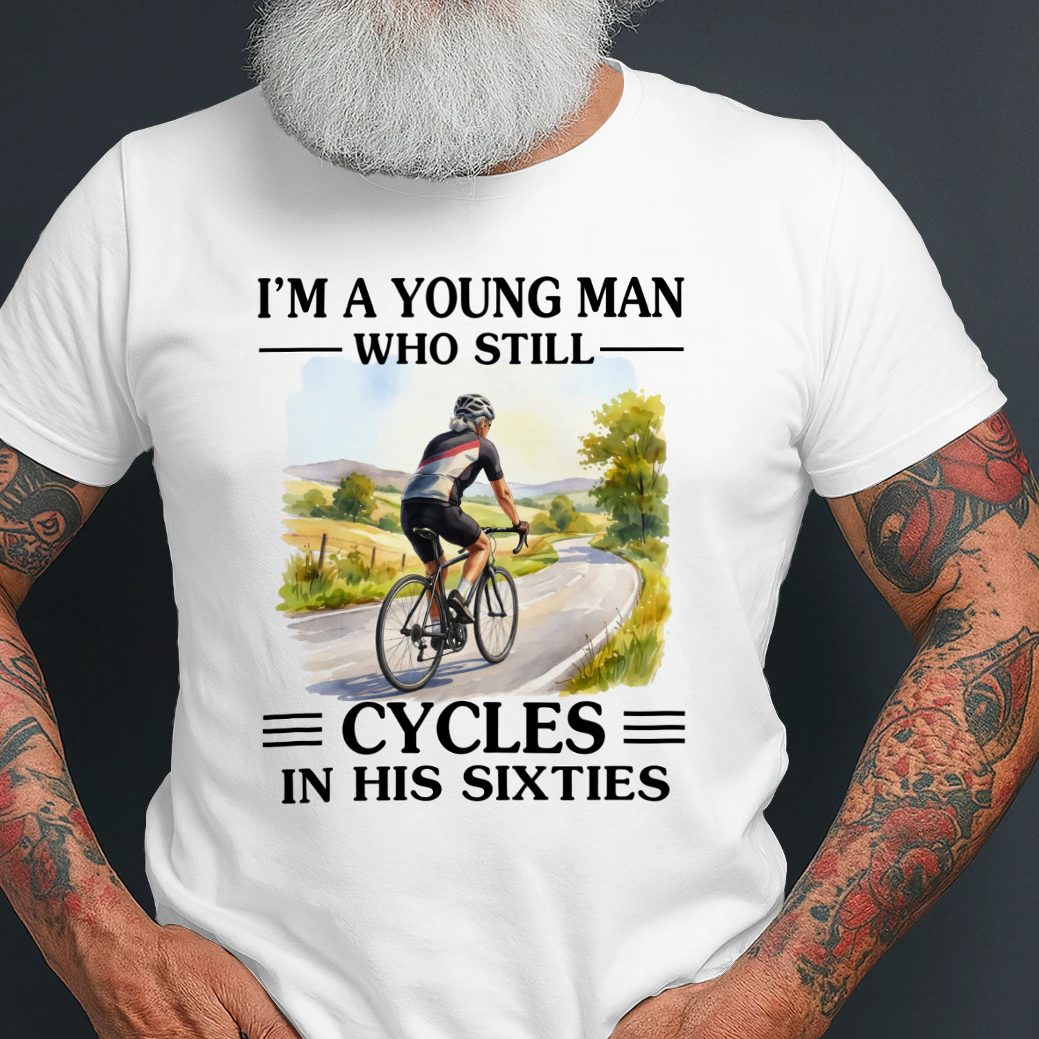 I'm A Young Man Who Still Cycles 60s