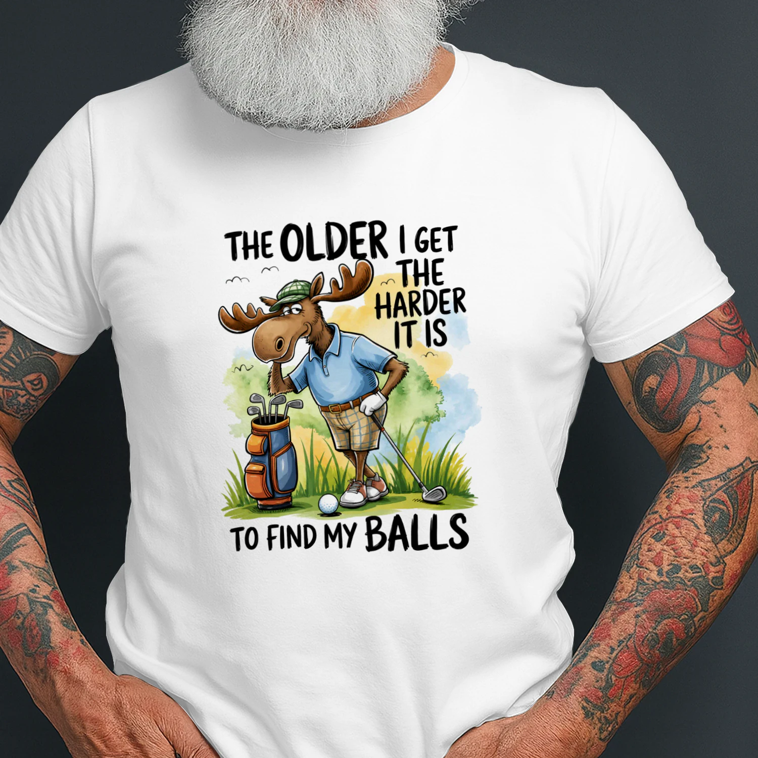 The Older I Get The Harder It Is To Find My Balls