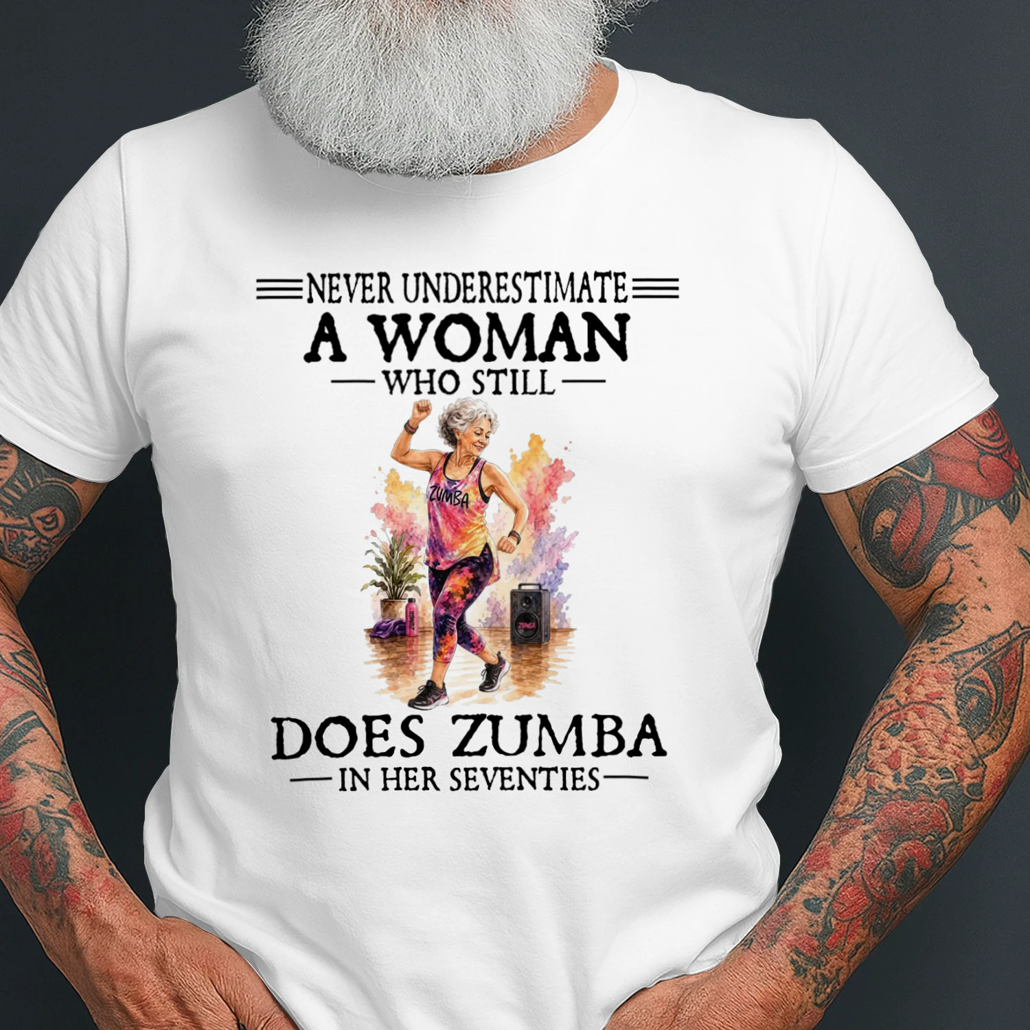 Never Underestimate A Woman Who Still Does Zumba In Her 70s