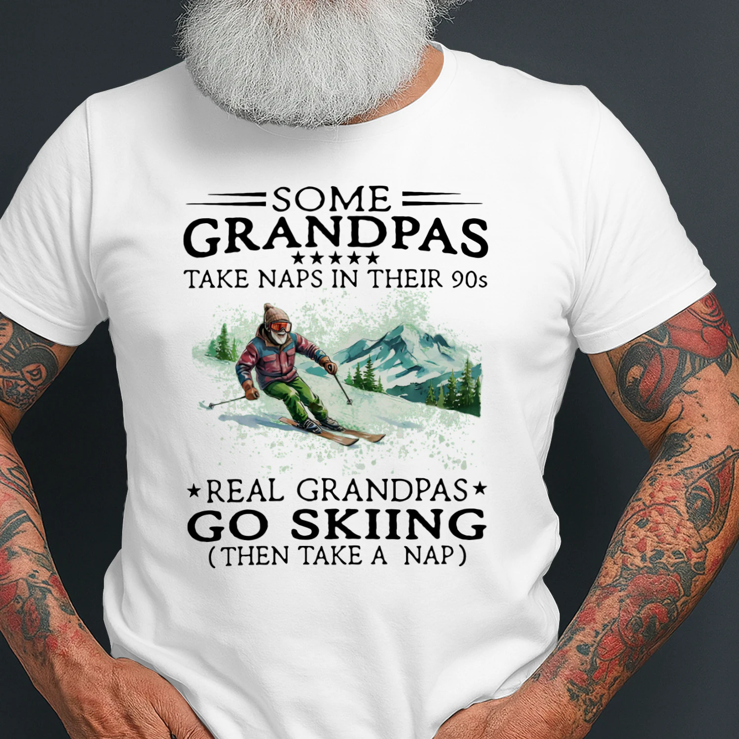 Real Grandpas Go Skiing 90s