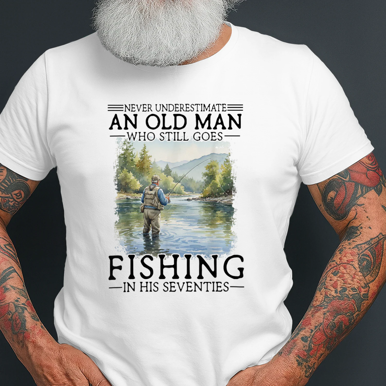 Never Underestimate an Old Man Who Goes Fishing in His 70s