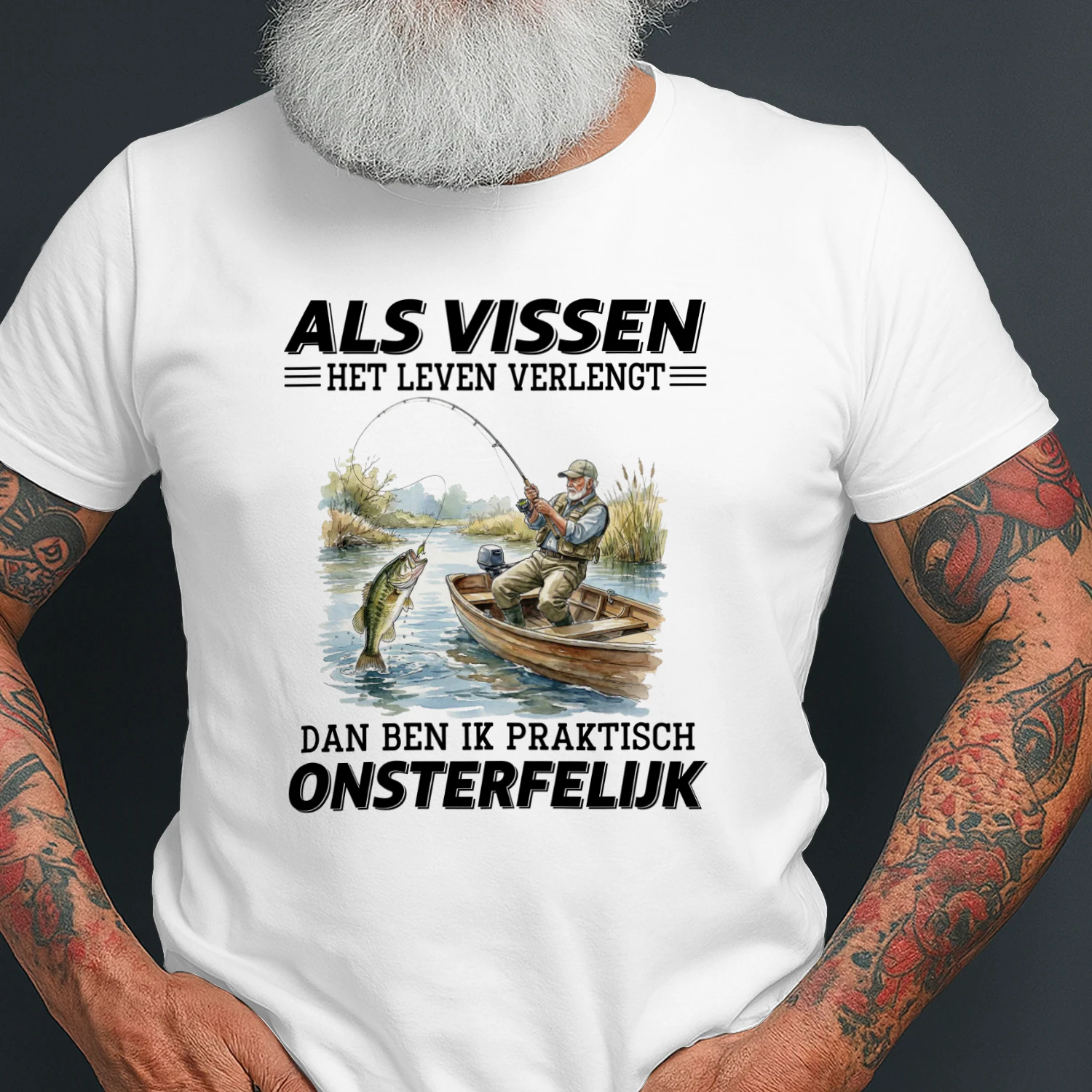 ALS VISSEN HET LEVEN VERLENGT...