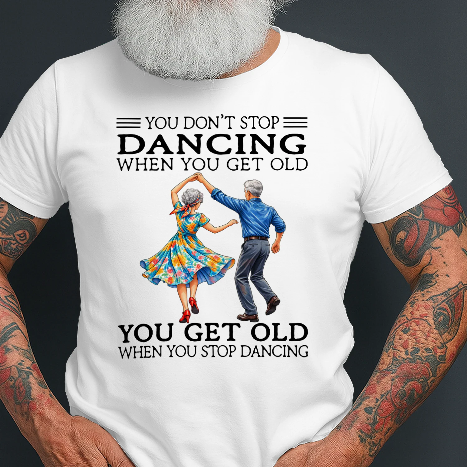 YOU DON'T STOP DANCING