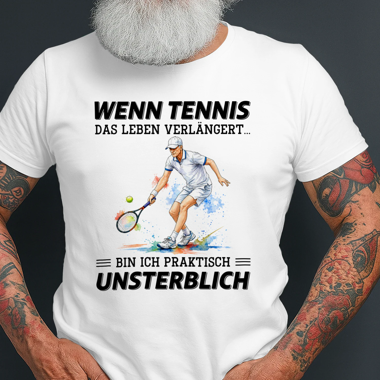 Wenn Tennis Das Leben Verlangert...