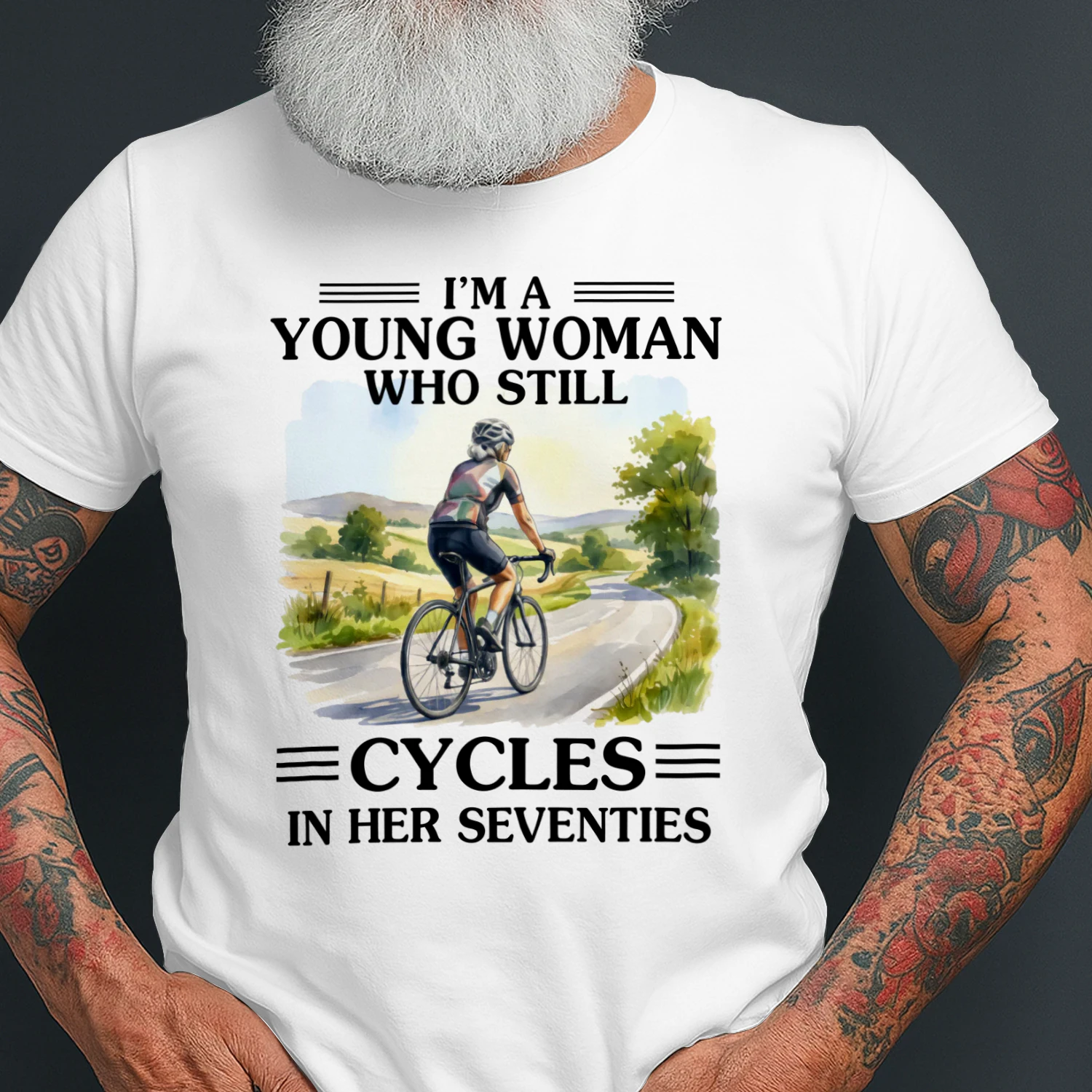 I'm A Young Woman Who Still Cycles 70s