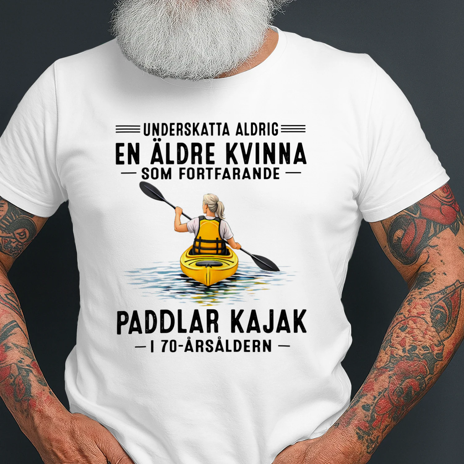 UNDERSKATTA ALDRIG EN ALDRE KVINNA 70