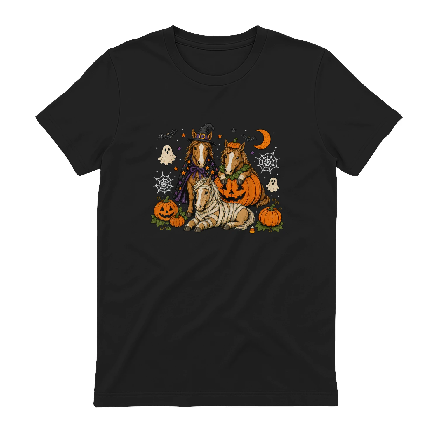 Horse Halloween Funny Spooky Season