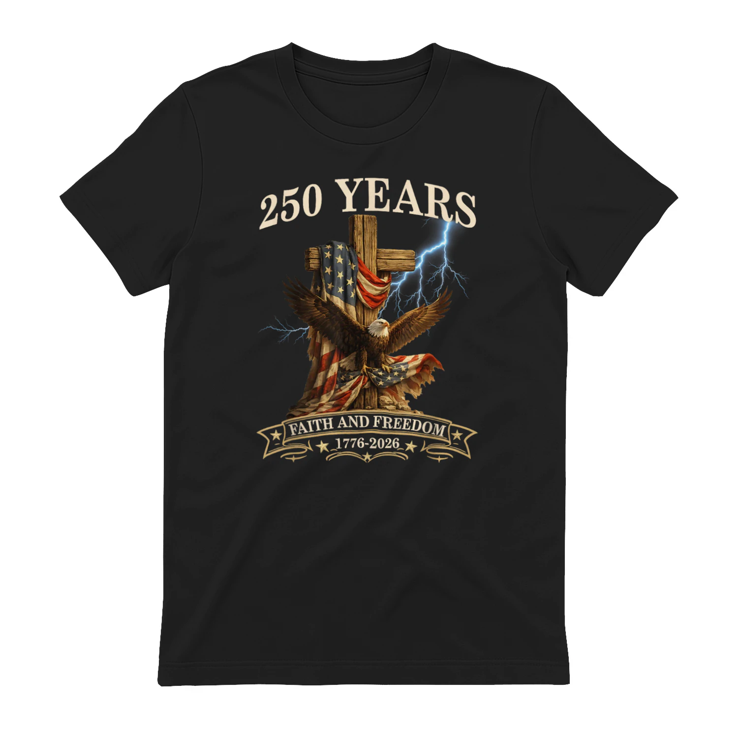 250 Years Faith and Freedom Christian USA