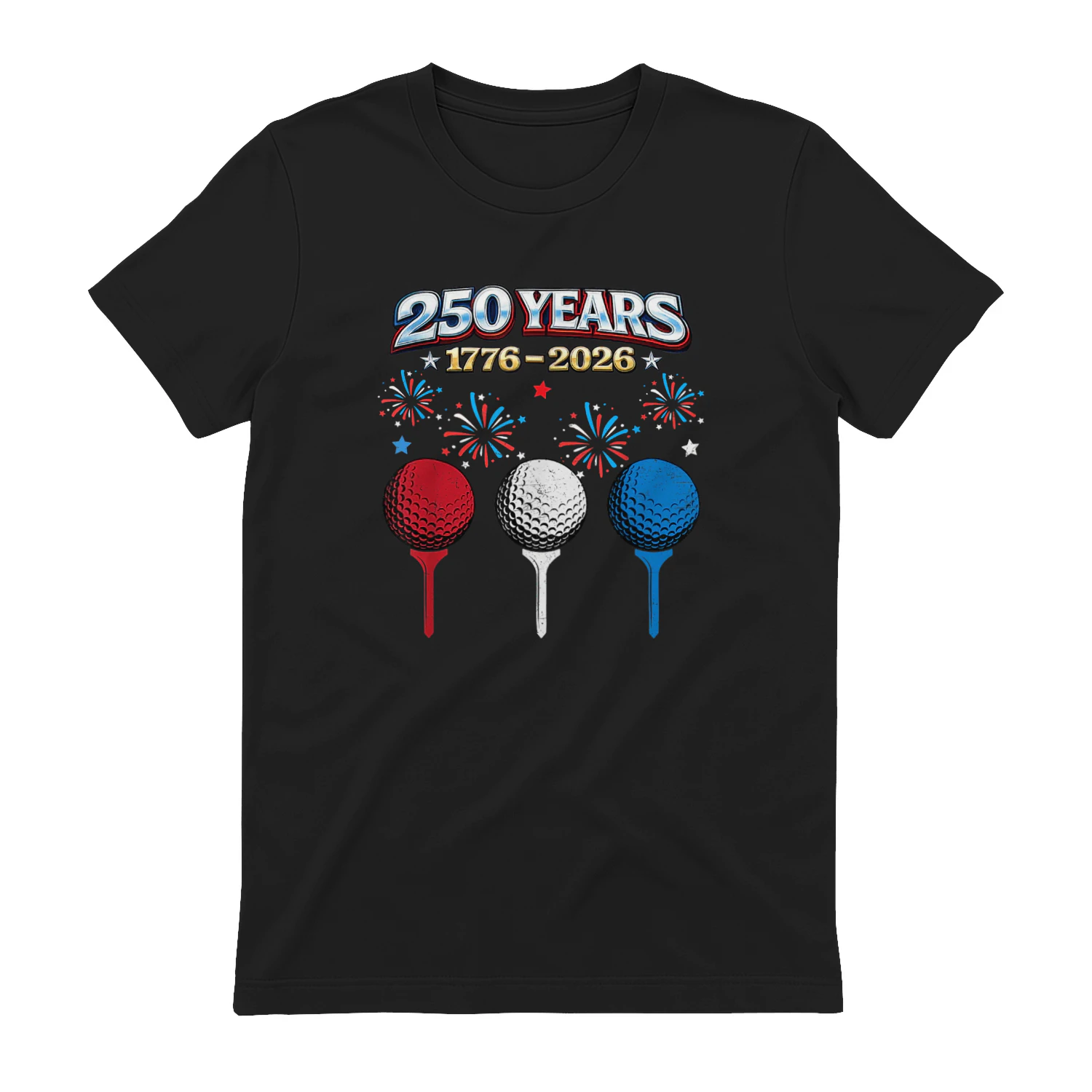 250 Years 1776-2026 Golfer