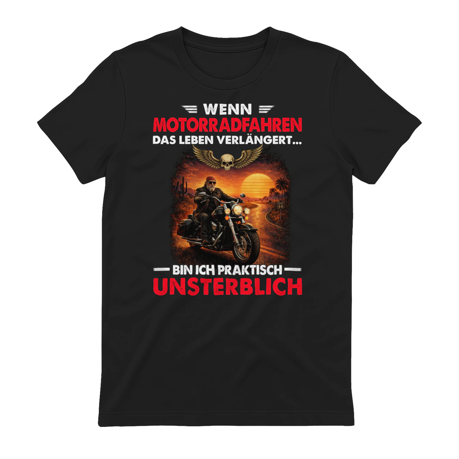 WENN MOTORRADFAHREN DAS LEBEN VERLÄNGERT...