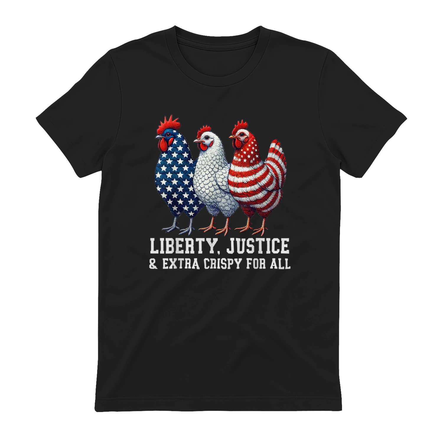 Patriotic Chickens American