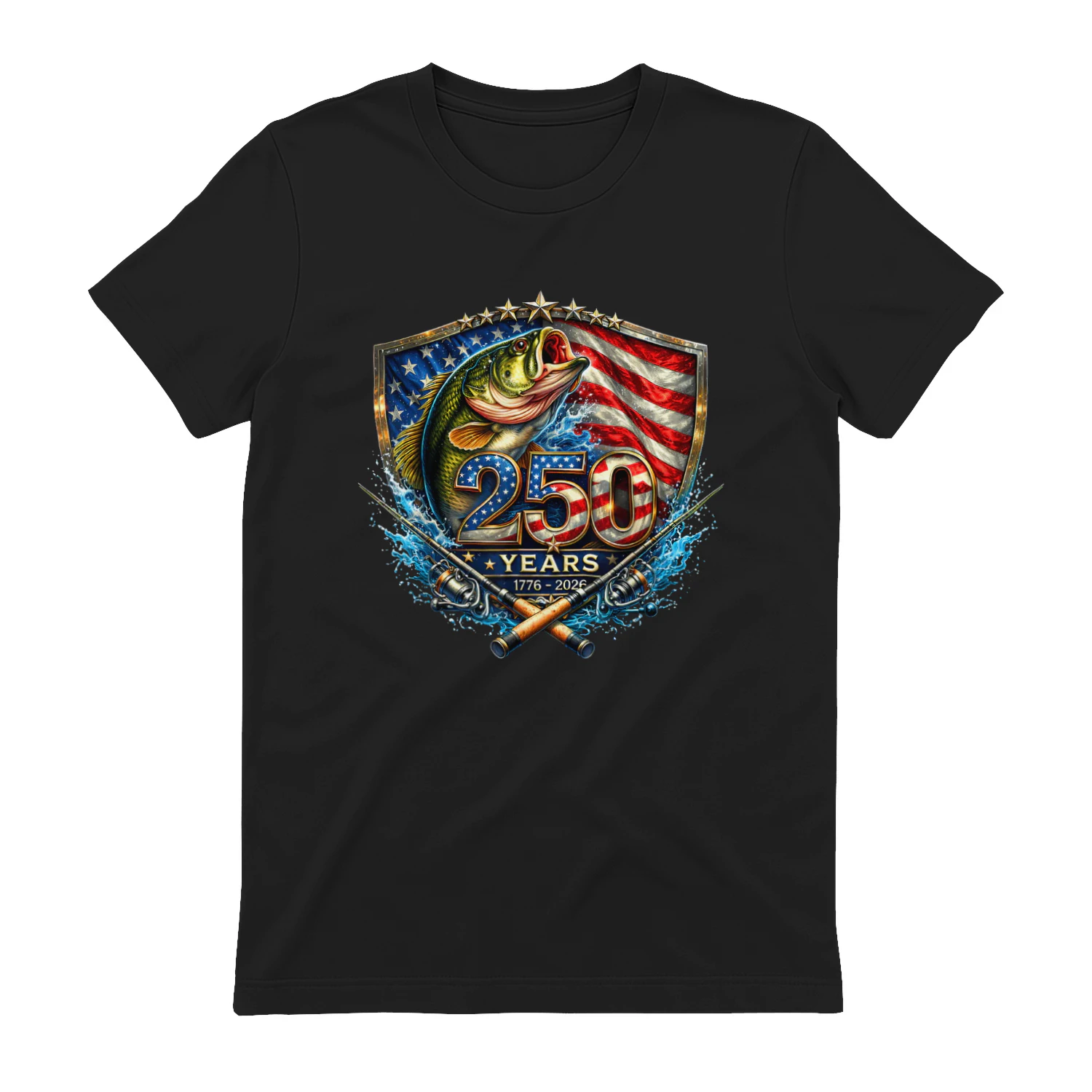 250 America Years 1776 2026 Fishing