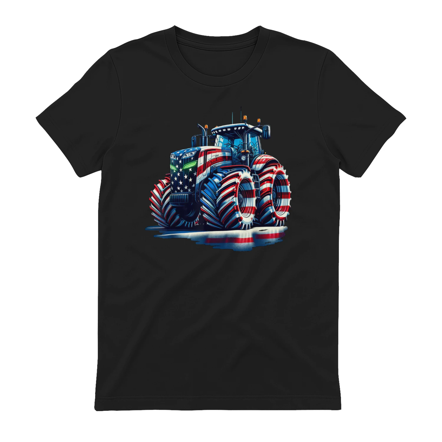 Patriotic Tractor American
