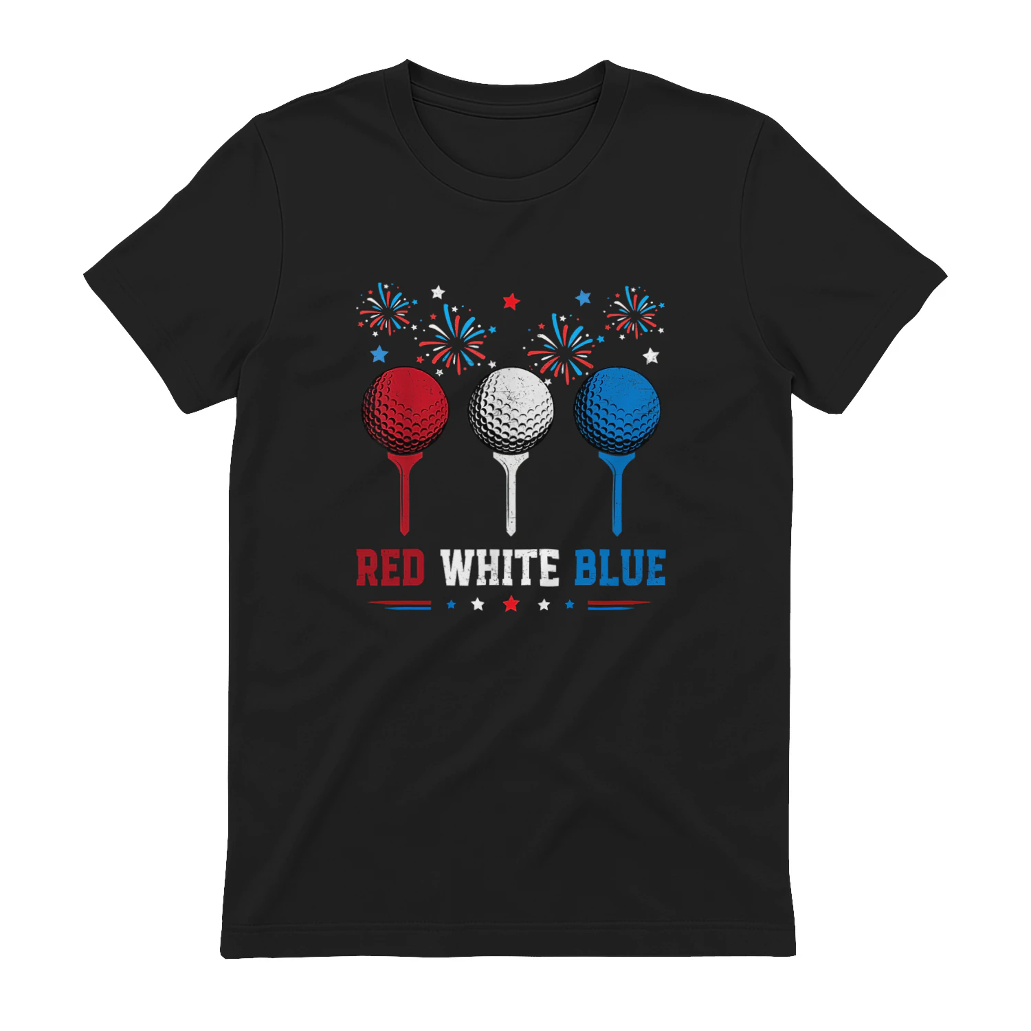 Red White Blue Golf Patriotic