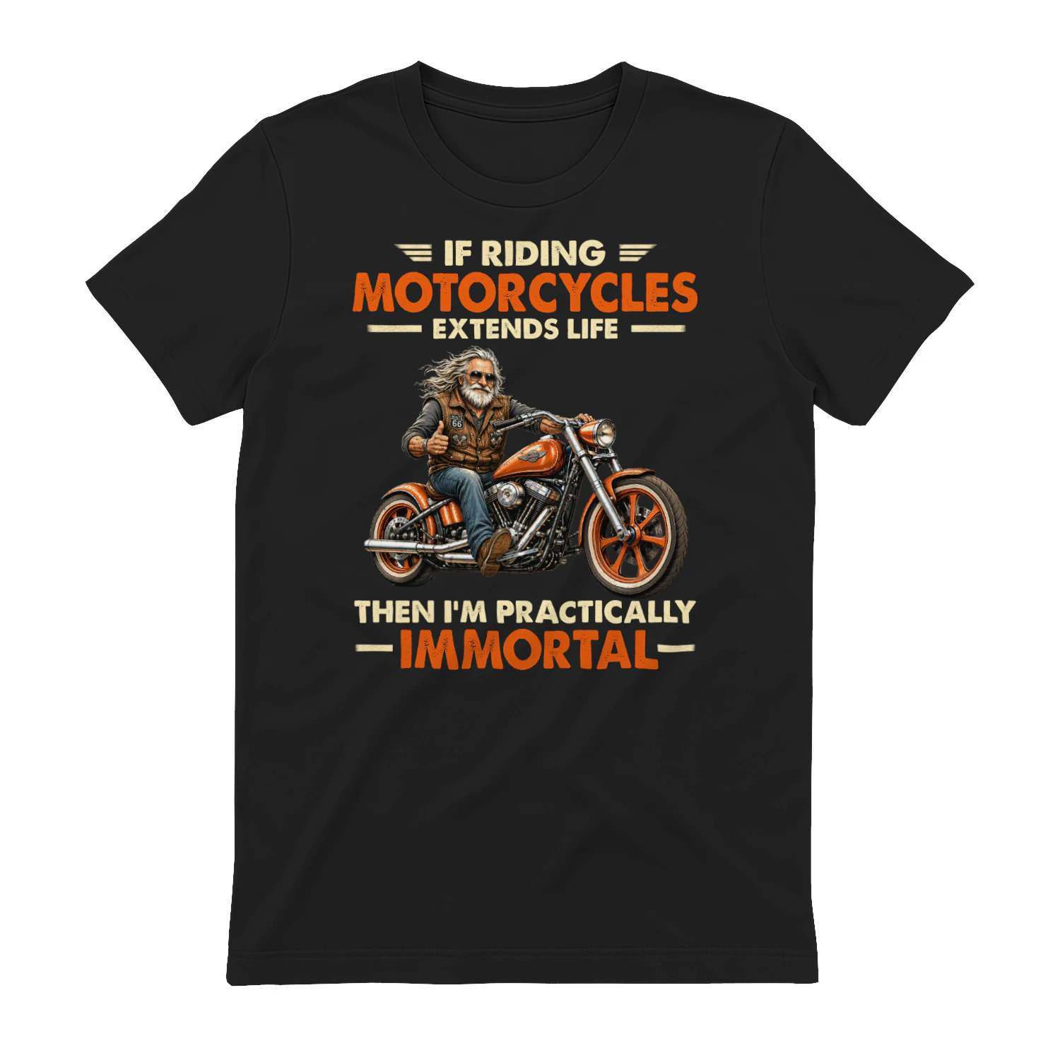 If Riding Motorcycles Extends Life Cruiser
