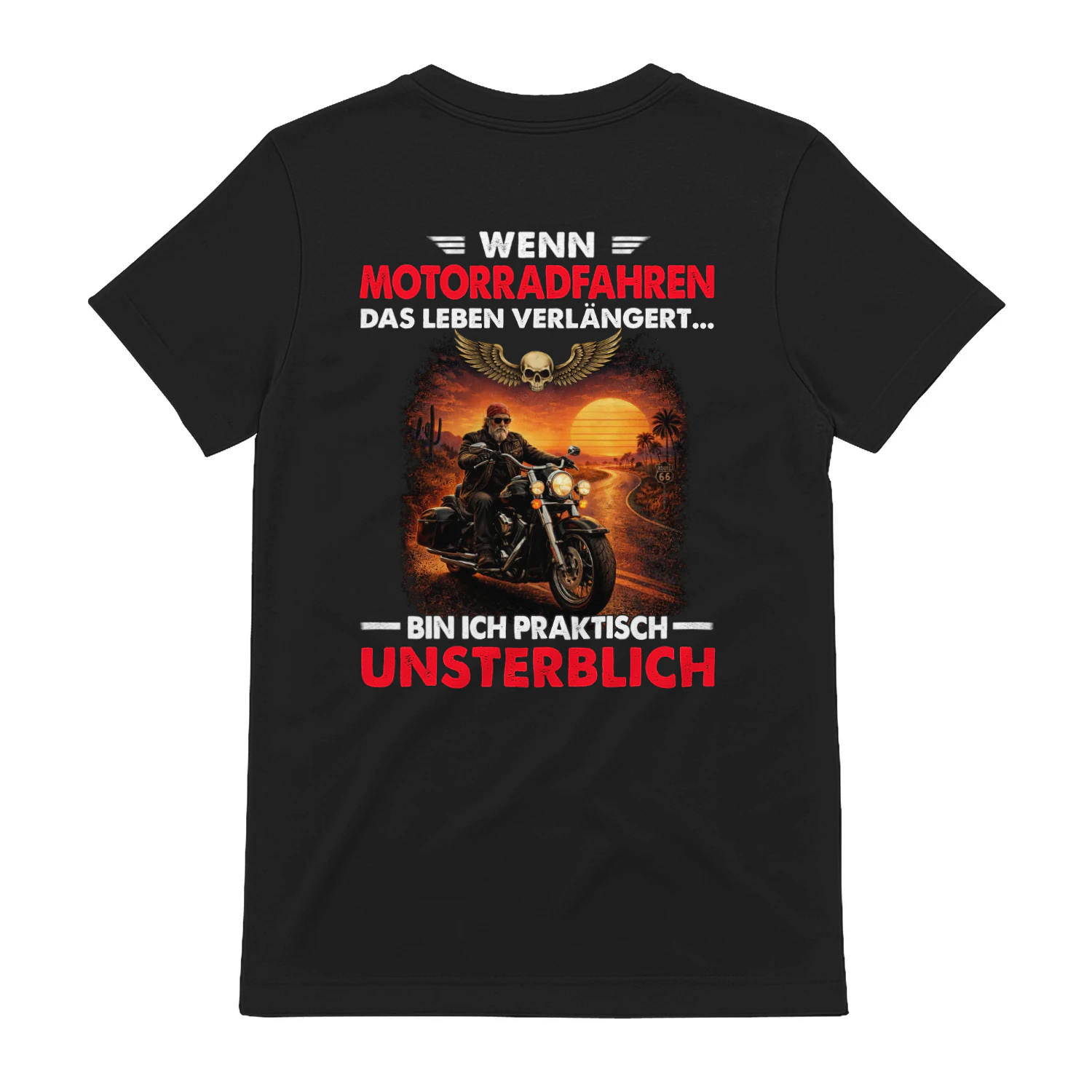WENN MOTORRADFAHREN DAS LEBEN VERLÄNGERT...