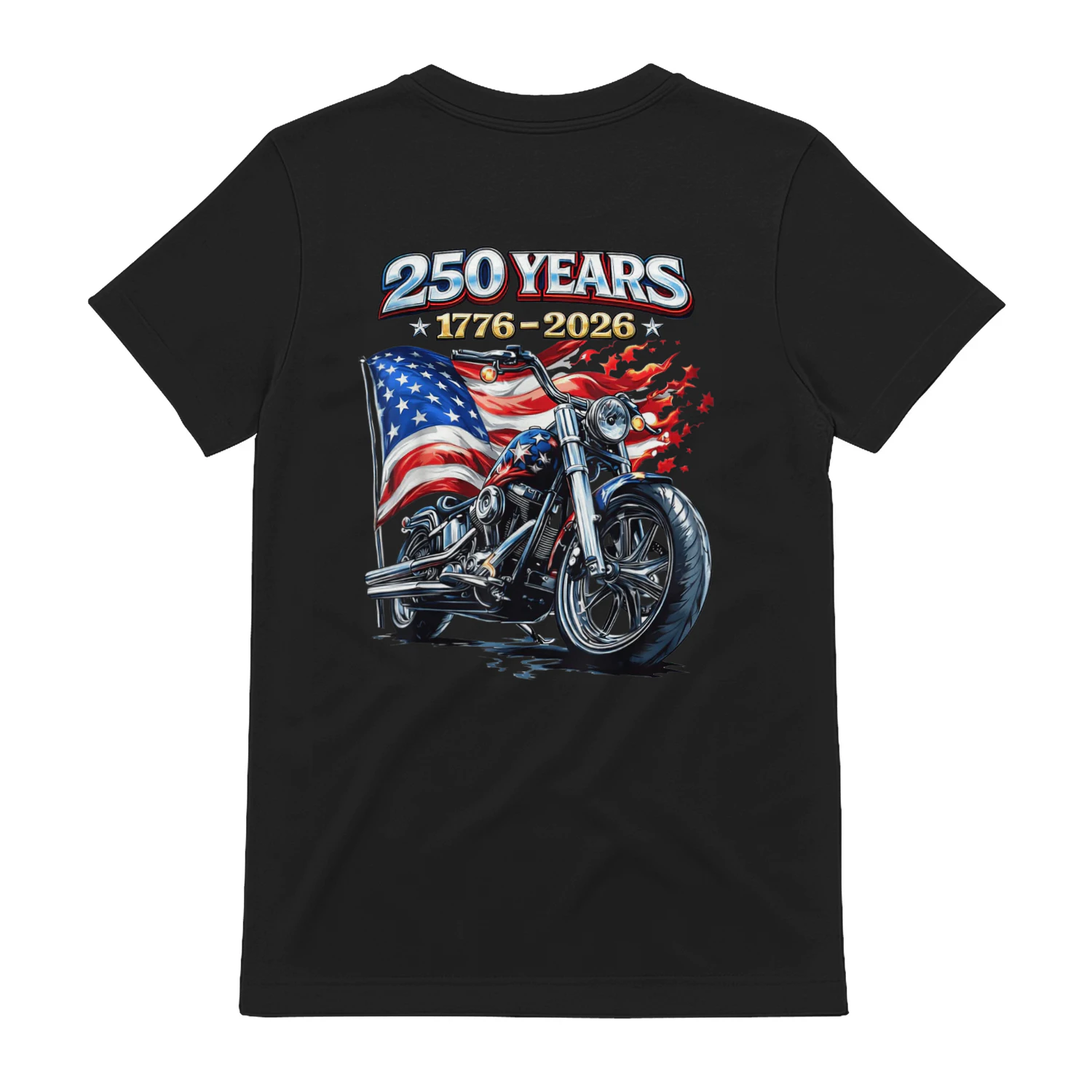 Motorcycle Biker 250 Years