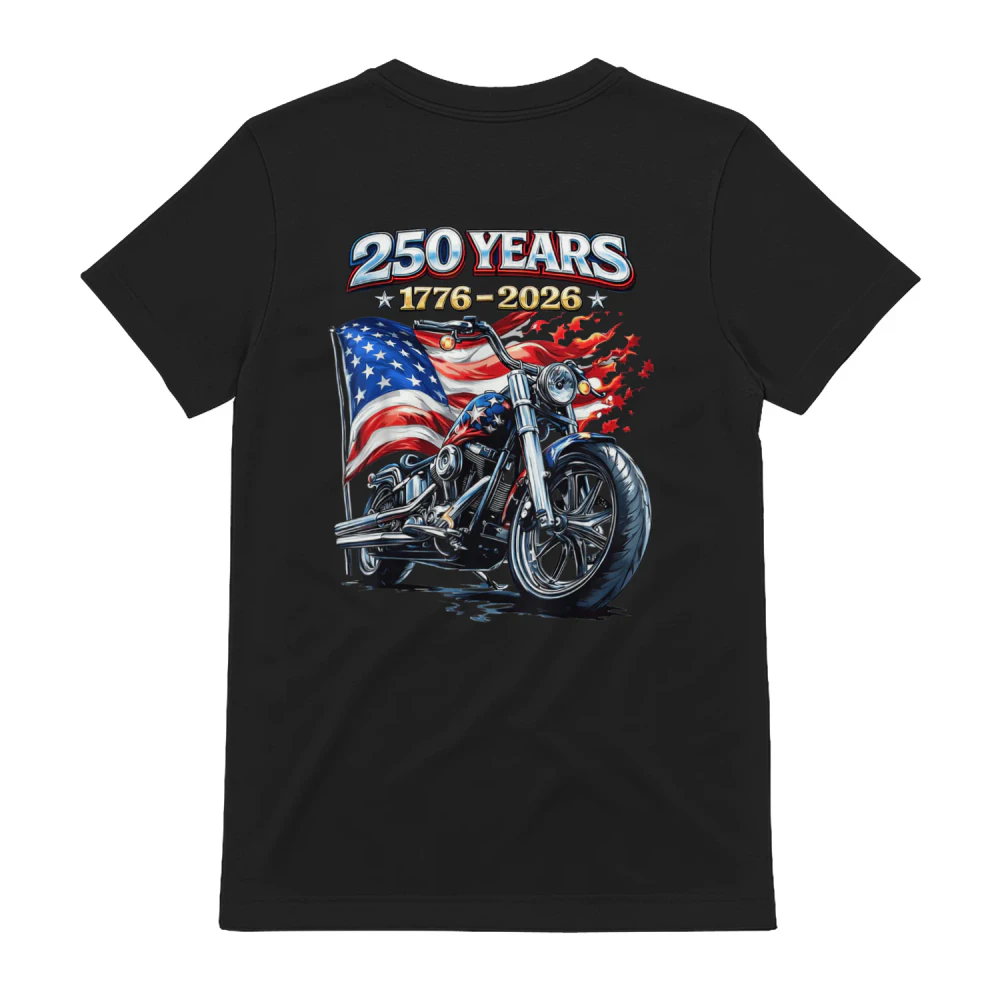 Motorcycle Biker 250 Years
