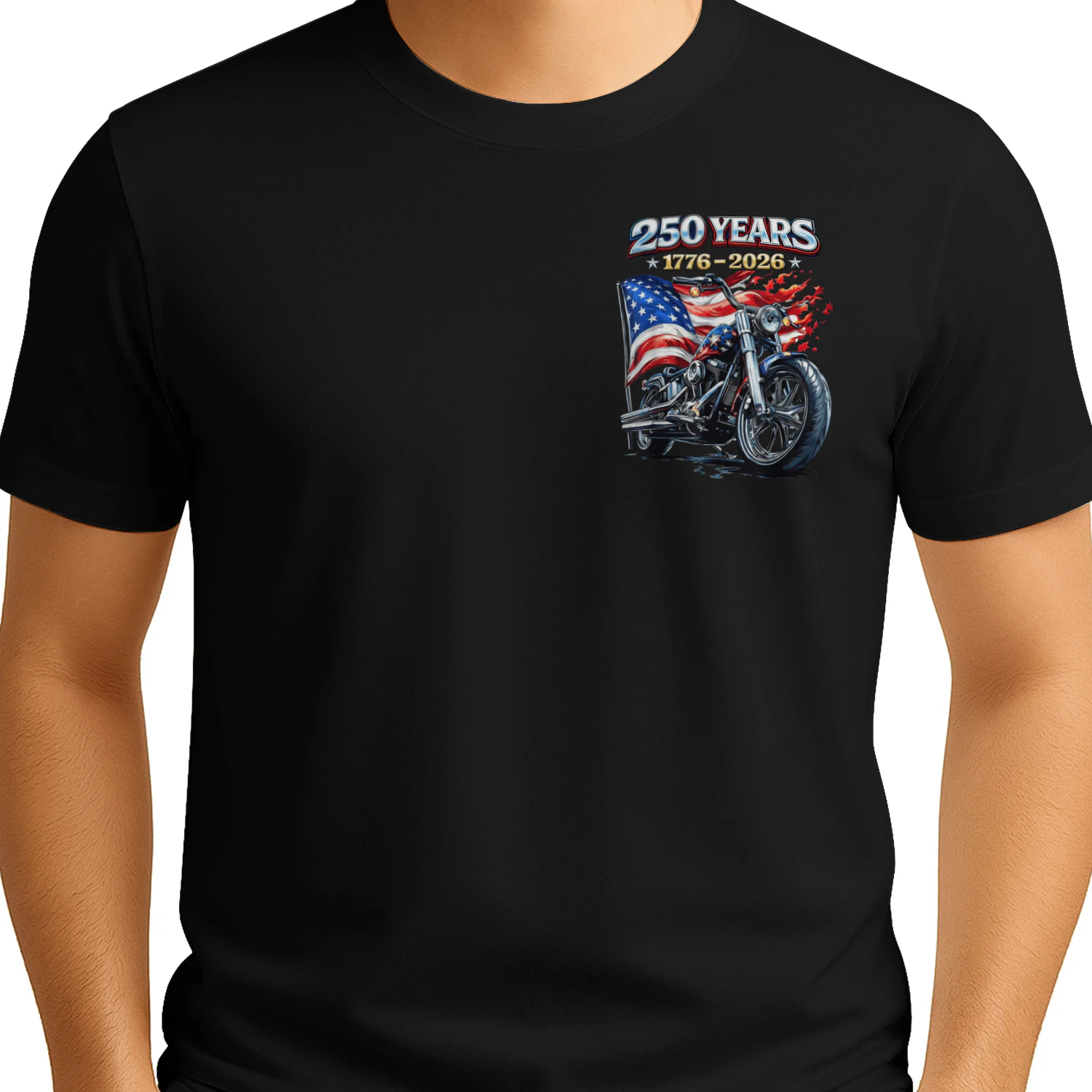 Motorcycle Biker 250 Years