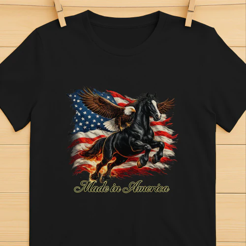 Made in America Western Horse Eagle