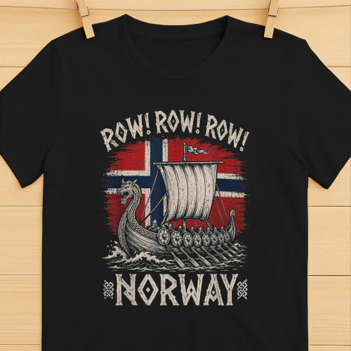 Row Row Row Norway Flag