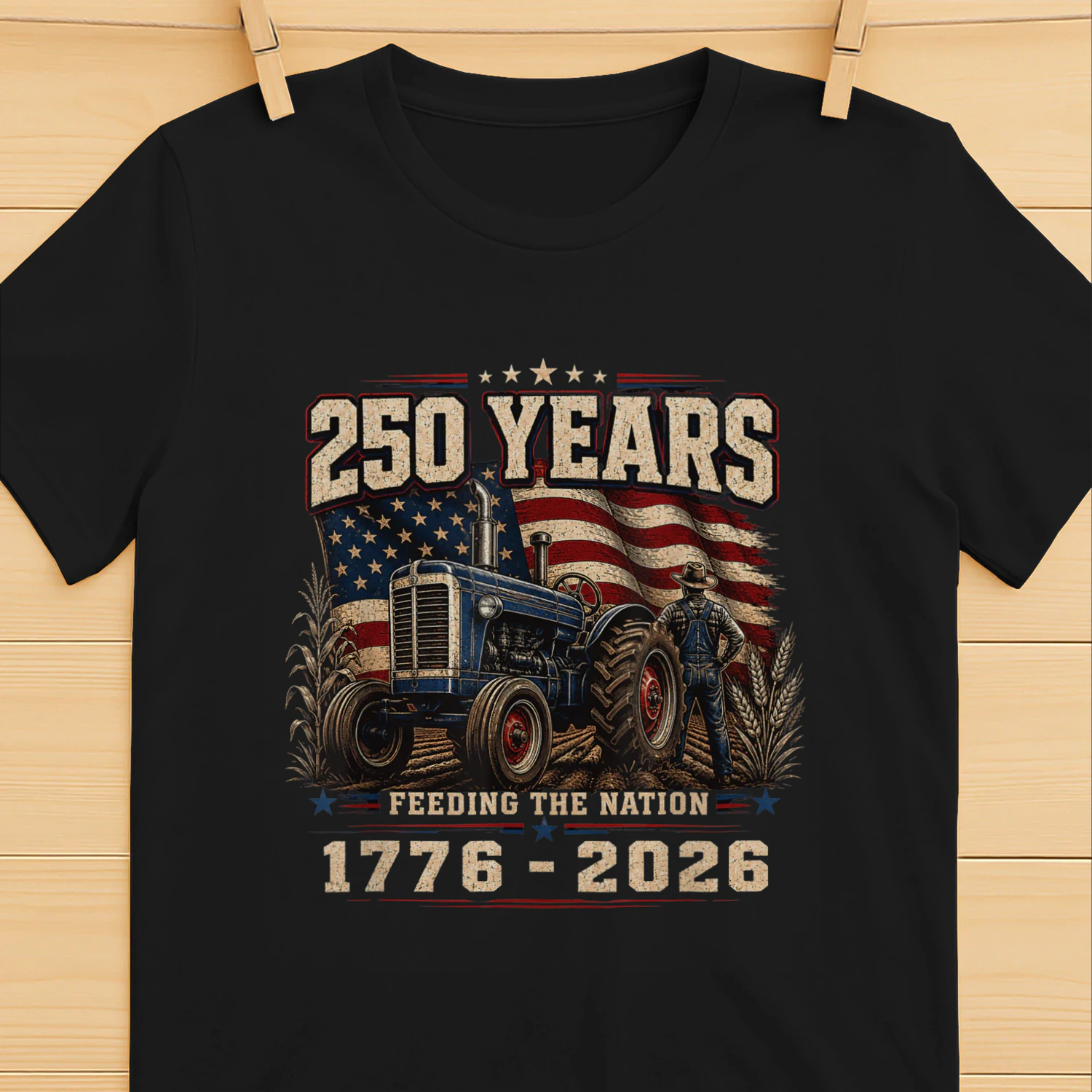 American Farmer Tractor 250 Years