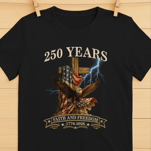 250 Years Faith and Freedom Christian USA