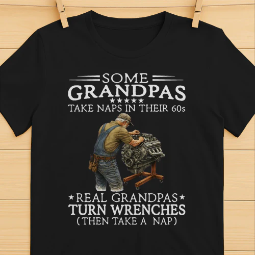Real Grandpas Turn Wrenches 60s