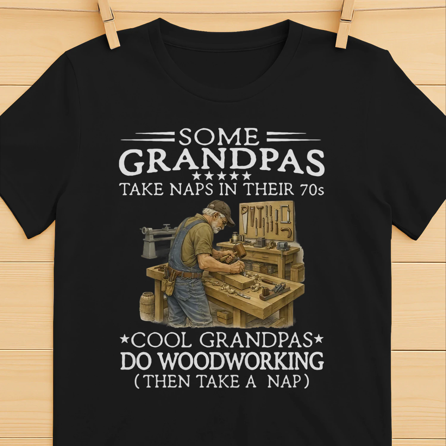 Real Grandpas Do Woodworking 70s