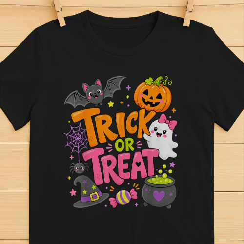 Funny Trick or Treat Halloween