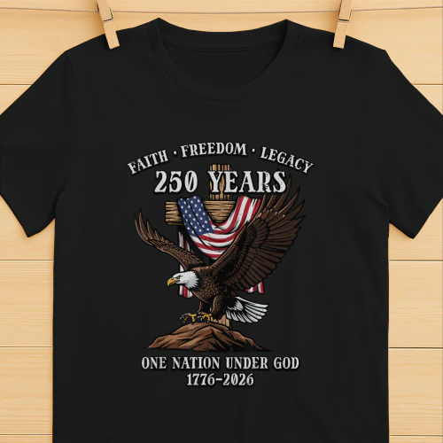 250 Years Faith Freedom Legacy Eagle