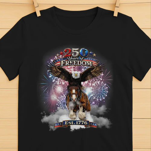 250 Years of Freedom Patriotic Eagle