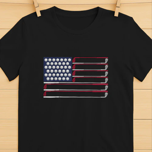 Patriotic Golf American 4th of July Golf Clubs
