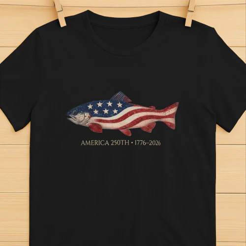 250 America Years 1776 2026 Fishing USA