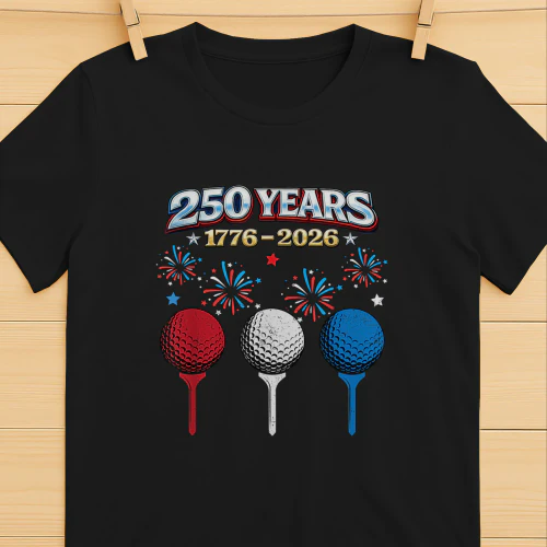 250 Years 1776-2026 Golfer
