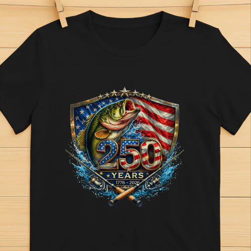 250 America Years 1776 2026 Fishing