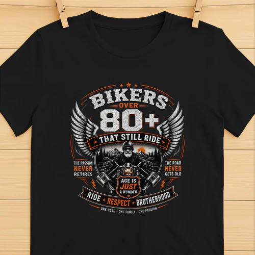 Bikers Over 80+