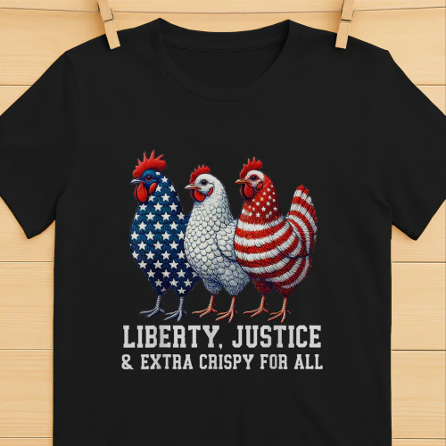 Patriotic Chickens American
