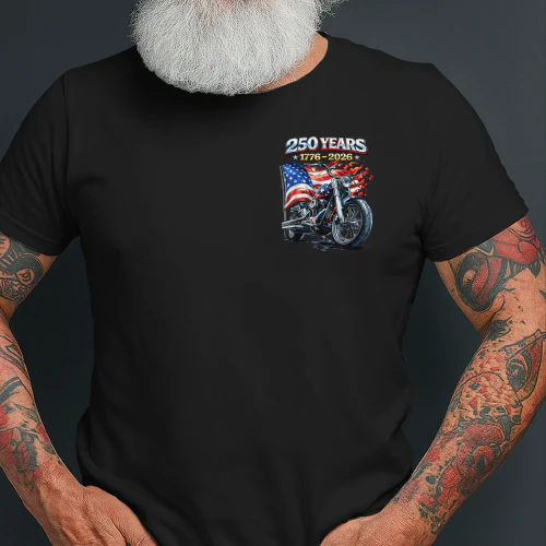Motorcycle Biker 250 Years