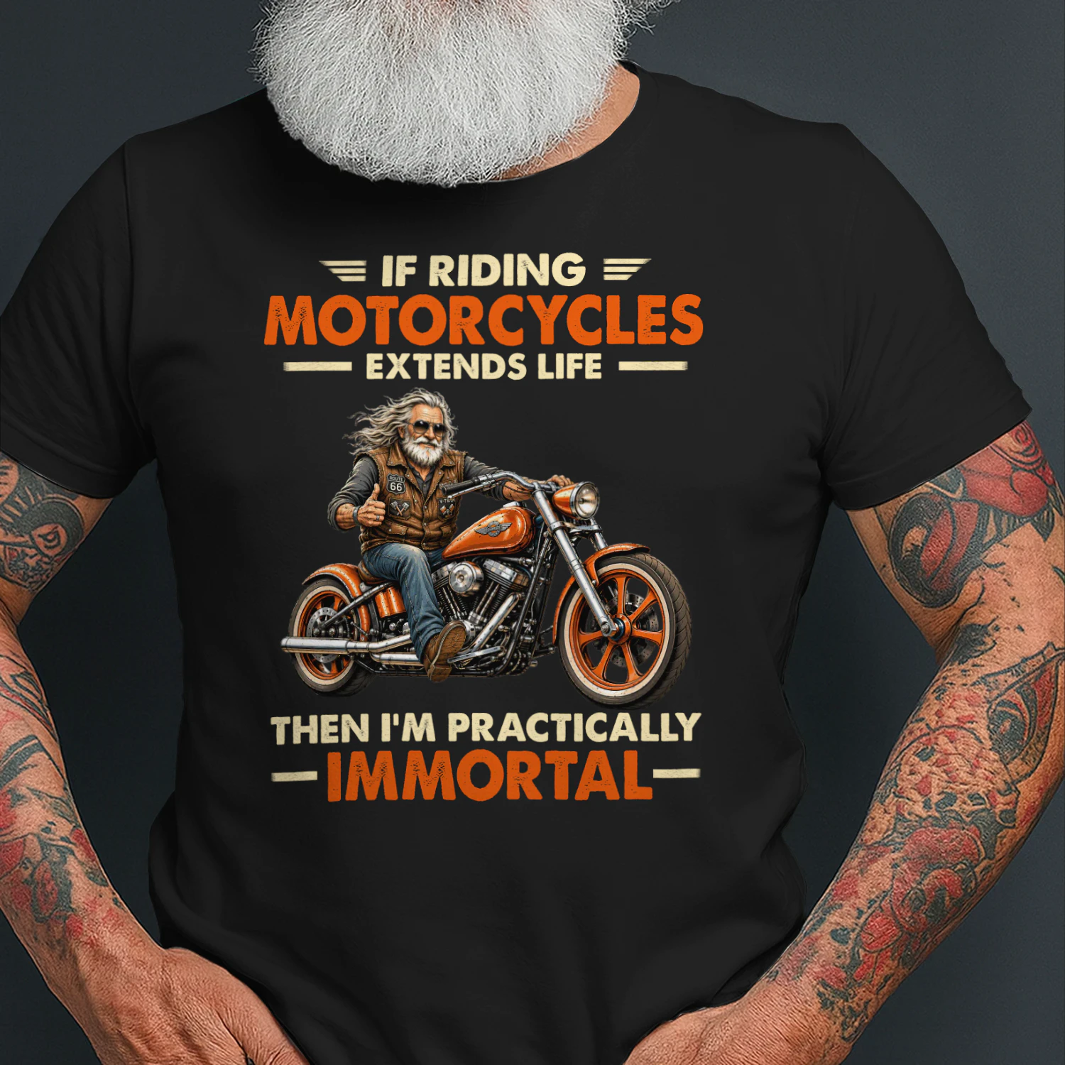 If Riding Motorcycles Extends Life Cruiser