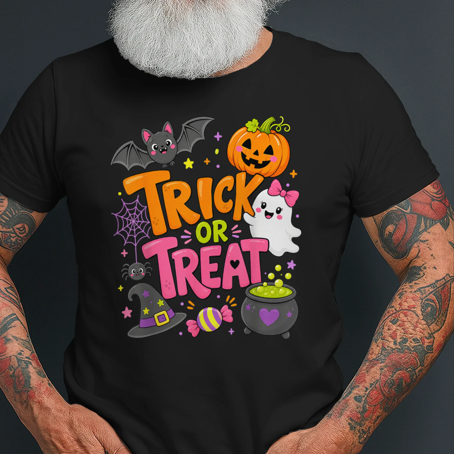 Funny Trick or Treat Halloween