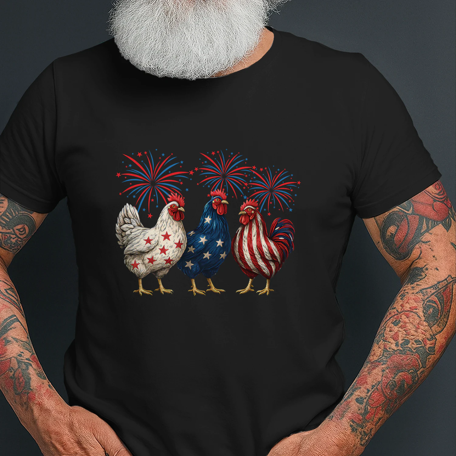 4th Of July Chickens